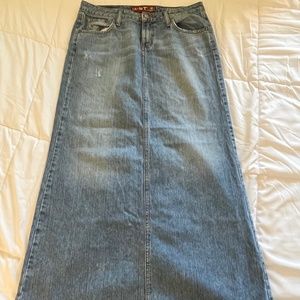 Denim Jean Skirt